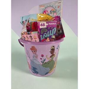 NEW GIRLS PRINCESS DISNEY EASTER TOY gift basket TOYS CANDY PLAY SET PLAY PACK